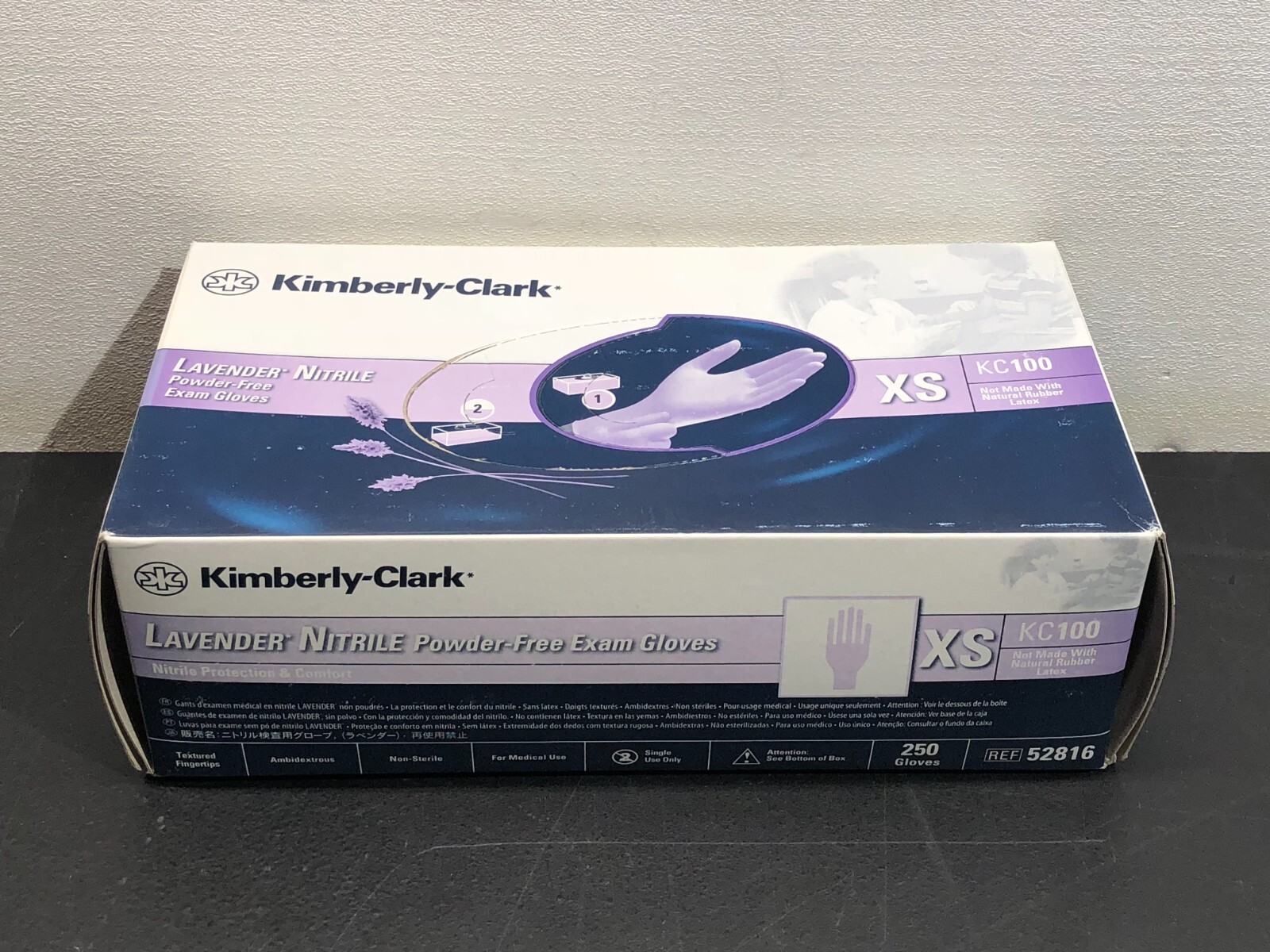 Kimberly-Clark Lavender Nitrile Powder-Free Exam Gloves 52816