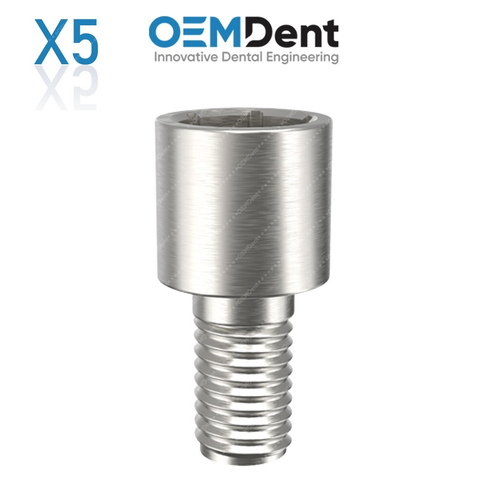 x5 Dental Titanium Screw Multi Unit 1.4 Prosthetic Hiossen® Compatible