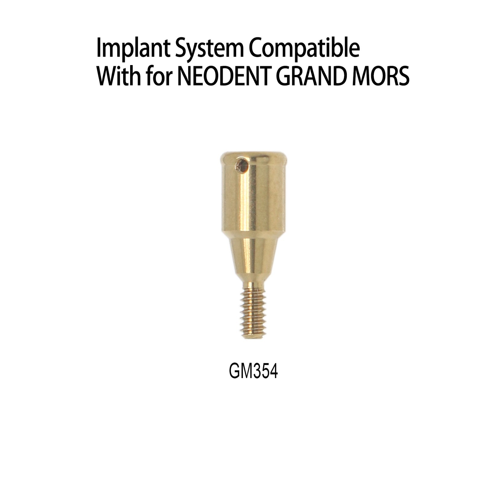 Overdenture Locator Abutments Anchor for NEODENT GRAND MORSE Male Caps Removable