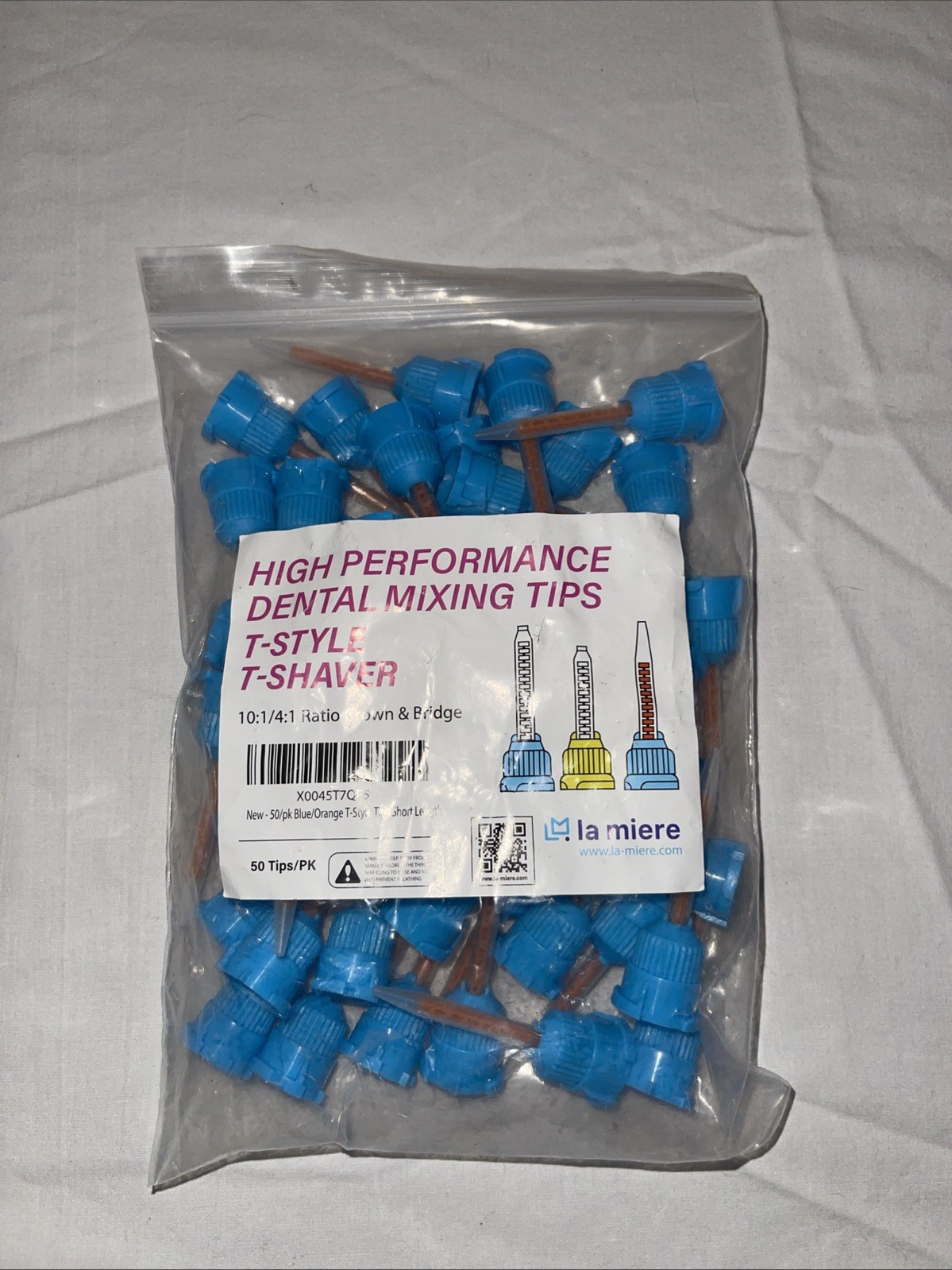 50 BLUE/Orange Integrity Luxatemp Protemp Temp C&B MIXING TIPS10:1/4:1mix #384
