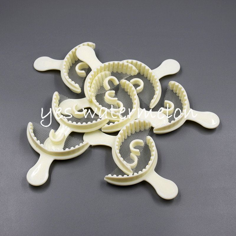 Anterior Bite Registration Tray Dental Disposable Triple Trays 50 Pcs/Pack