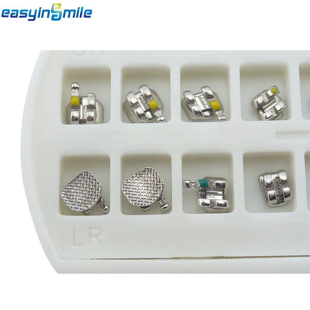 Dental Ortho Bracket MINI Braces Roth/MBT 345 Self Ligating Metal/Ceramic Braces
