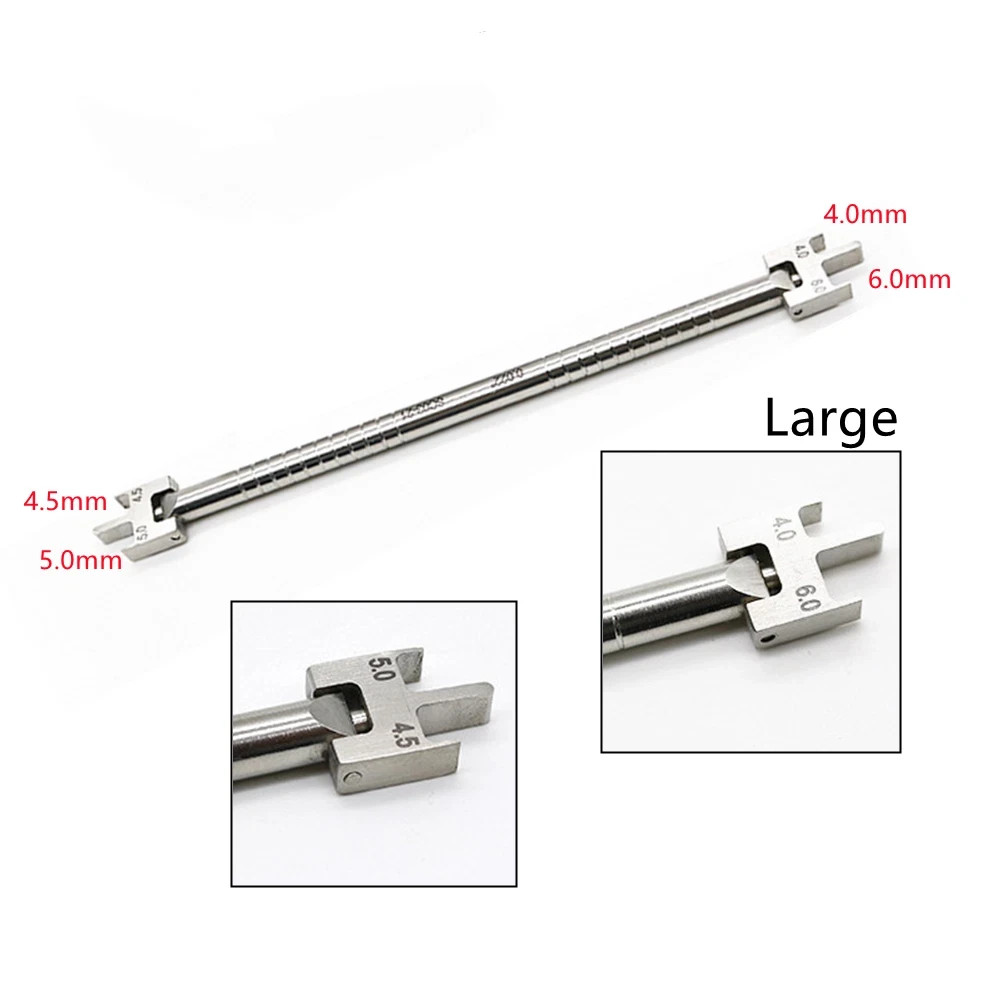 Dental Orthodontic Adjustable Height Bracket Positioning Positioner Movable Head