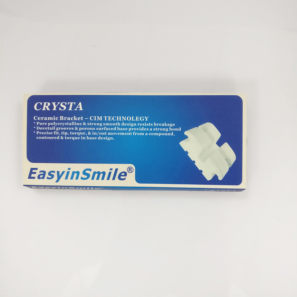 5 Sets Dental Ceramic Orthodontic Brackets ROTH/MBT 0.022 345 Clear Braces