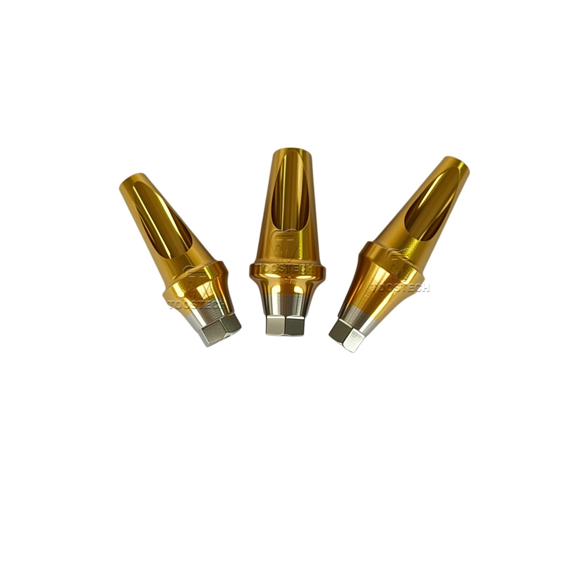 Regular Mini Angled Abutment fits to Osstem Hiossen Ø4.5/5.0mm 17° Angulated