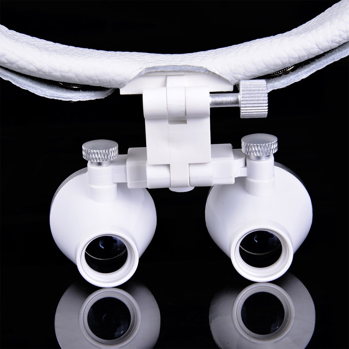 3.5X Dental Surgical Headband Medical LED Light Binocular Loupes Ajustable