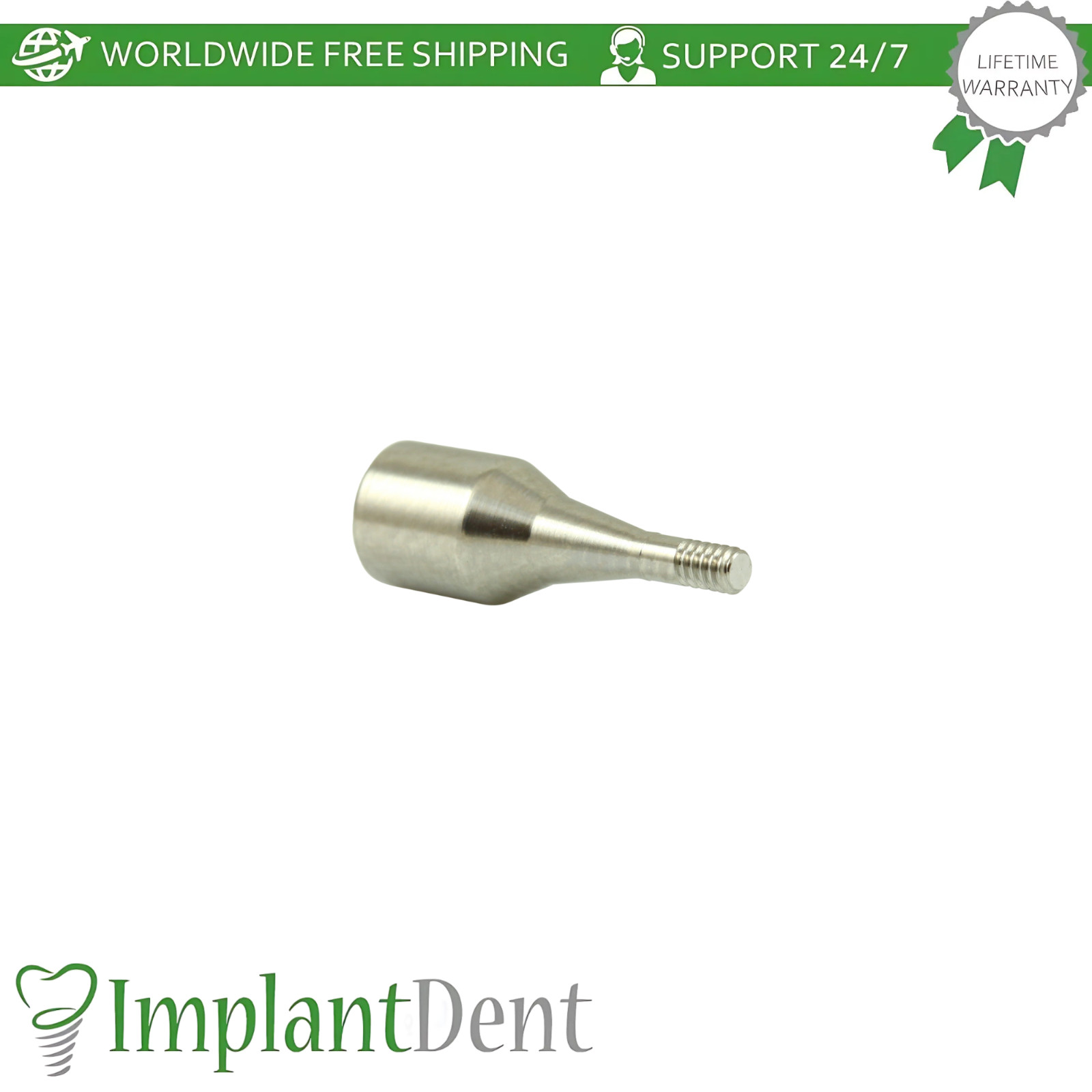X10 0sstem TS Compatible Mini Platform 2.1mm Healing Cap Dental Prosthetic