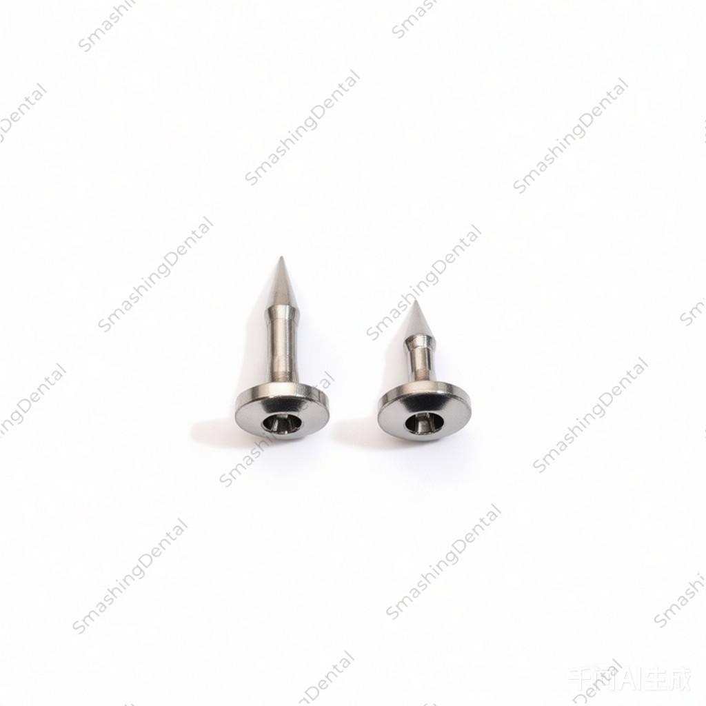 12Pcs Dental GBR System Membrane Fixation Bon Tack Pin Holder Case Titanium TAC