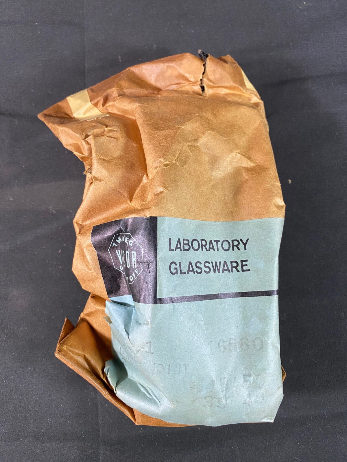 VYCOR 45/50 Ground Joint Corning Laboratory Glassware #16560 Inner Joint Only