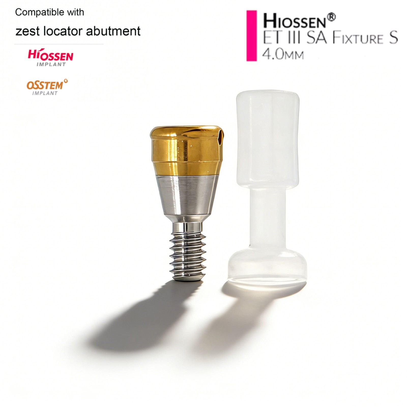 US Dental Zest locator Regular Platform fit Hiossen ET φ 4.0/4.5/5.0mm Implants