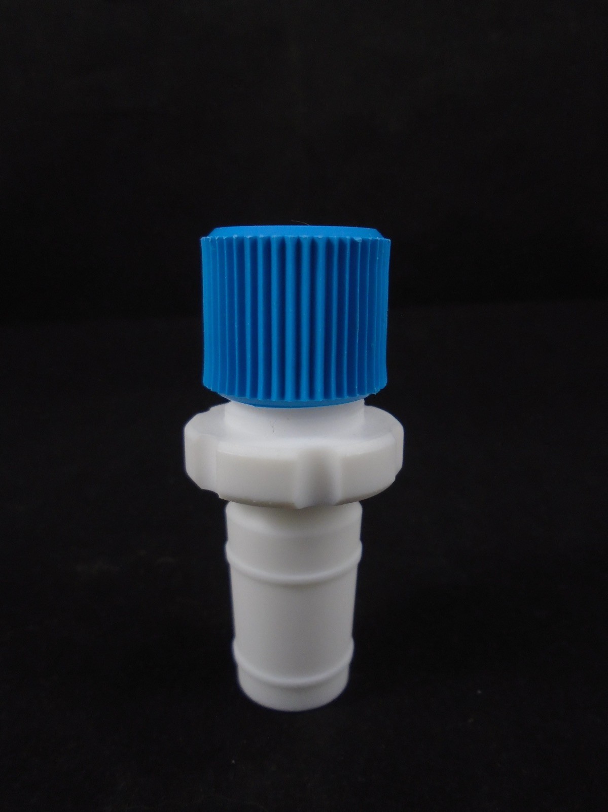 COWIE Teflon PTFE Shaft Guide Shaft 6mm Cone 19/26 Threaded Fitting
