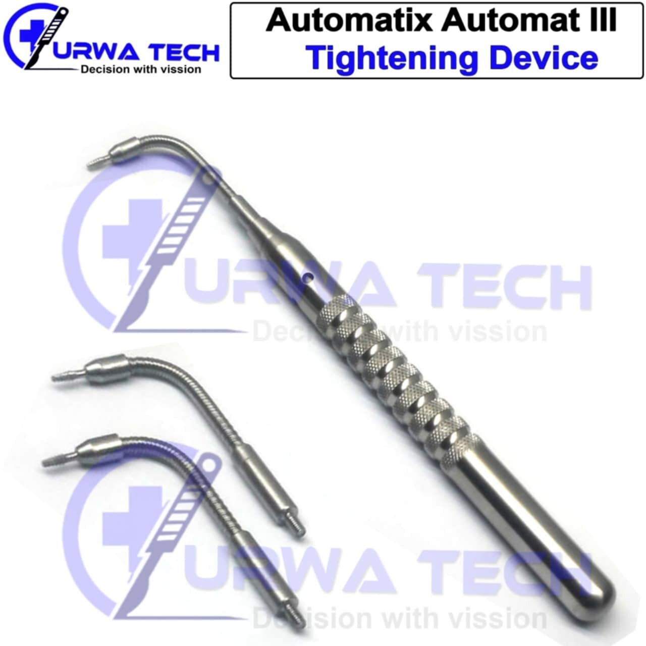 COMPLETE AUTOMATRIX AUTOMATE III TIGHTENING DEVICE 1 HANDLE PLUS 3 SHAFT