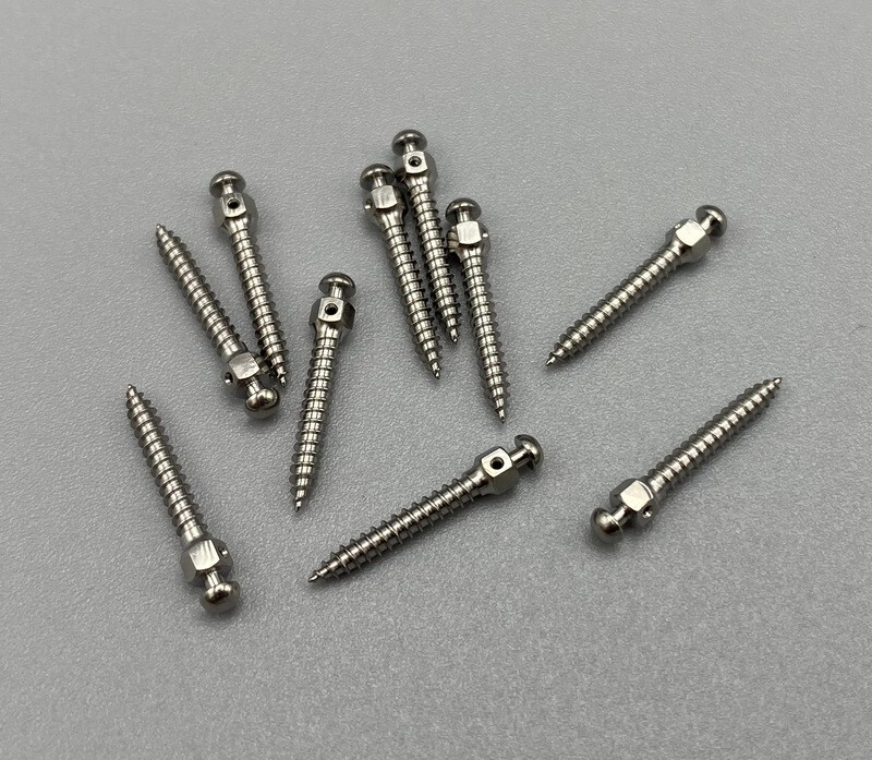 Dental Orthodontic Micro Implants Mini Screw Self-Drilling Fuchsia Screwdriver