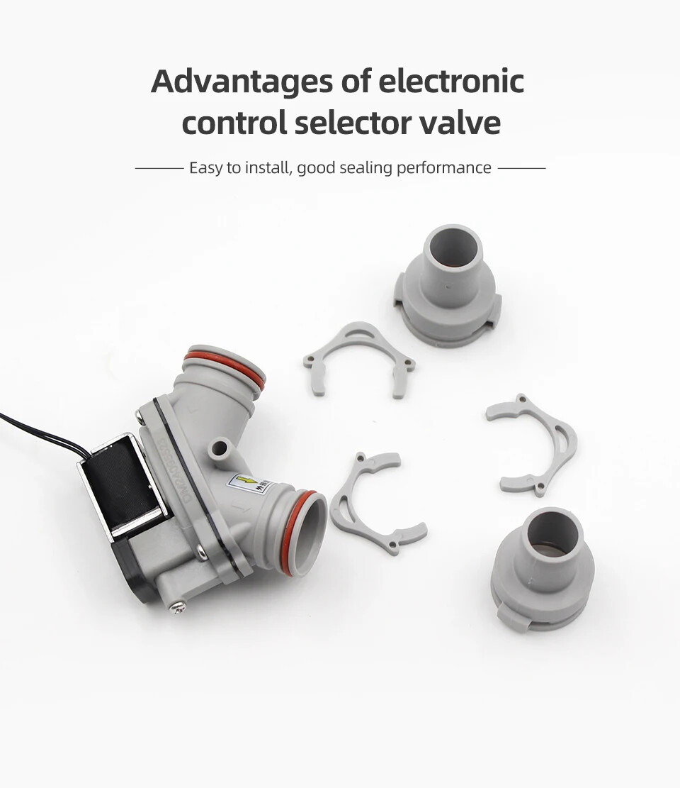 Dental Selection Valve Suction Unit Elctronically Controlled Position Valve