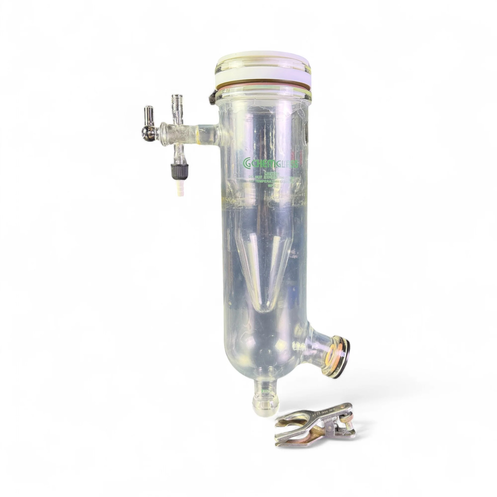 Chemglass Cold Trap Rotary Evaporator Glass Assembly – Used