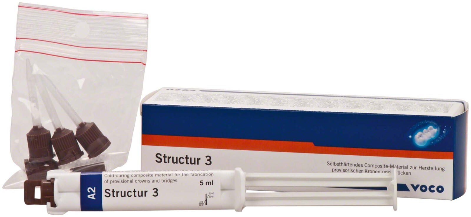 Voco Structur 3 QM Self Cure Composite Material for Crowns & Bridges (Free Ship)