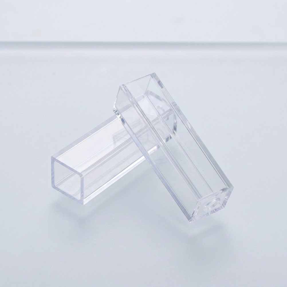 Reusable Plastic Mini Cuvettes for Spectrophotometer Lab Chemical Testing