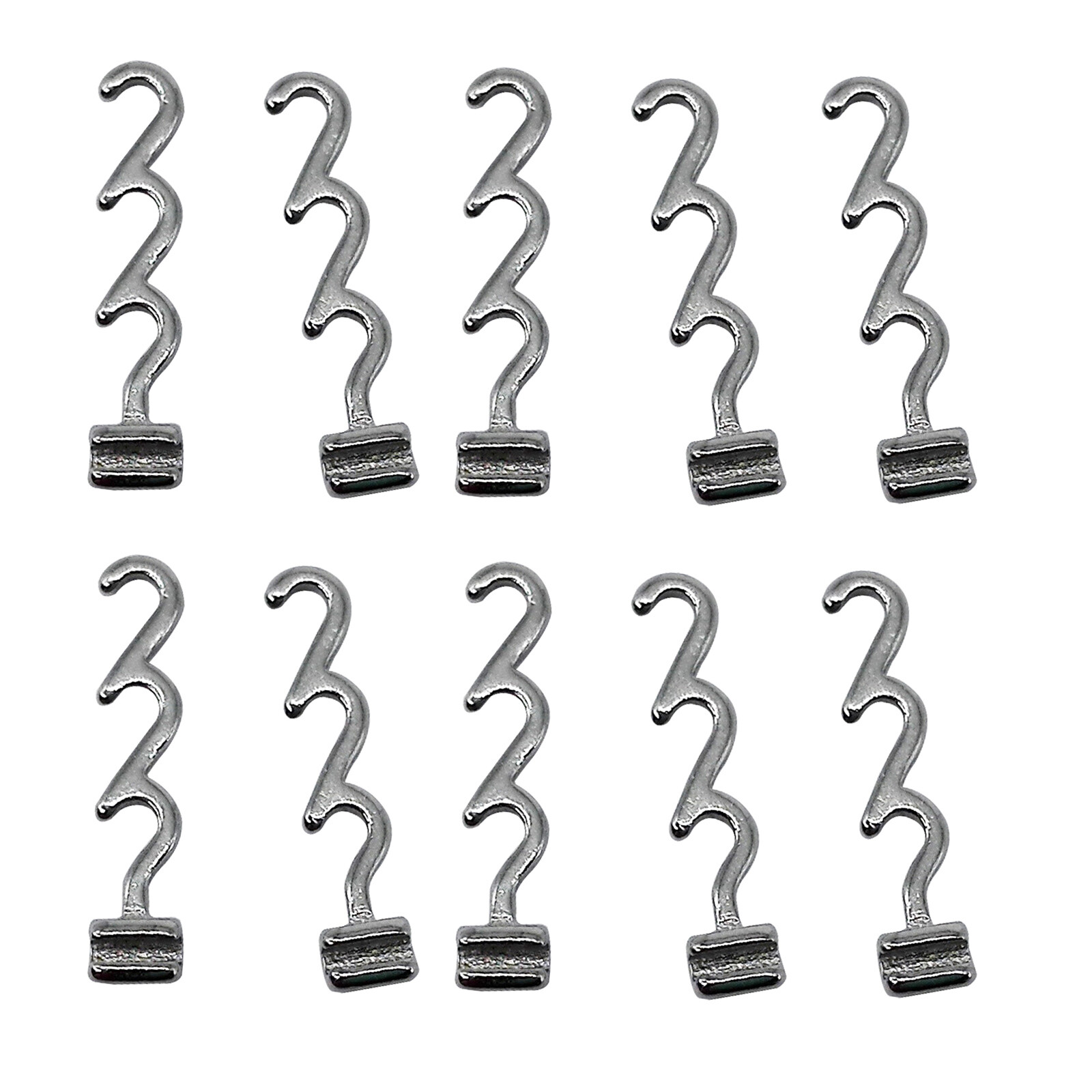 Dental Orthodontic Crimpable Hook Torque Spring Lingual Buttons Long Short Stop