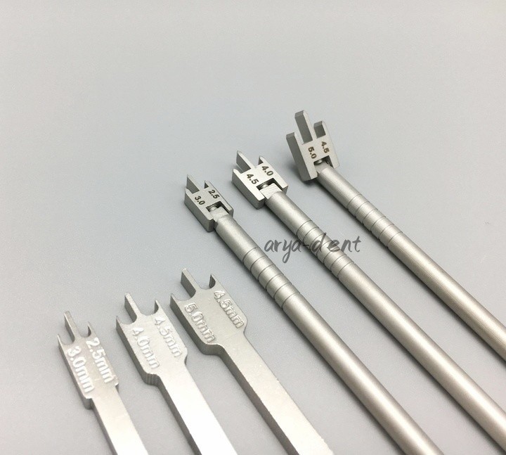 Dental Instruments Bracket Positioning Height Gauge Brace Locator Positioner