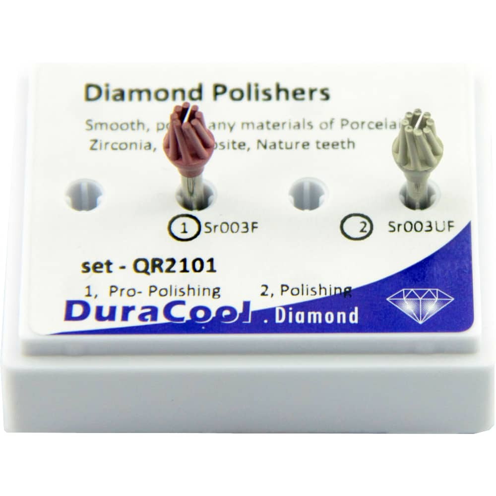 Composite Occlusal Polishing Rubber Diamond Polisher RA Burs Kit Dentist Tools