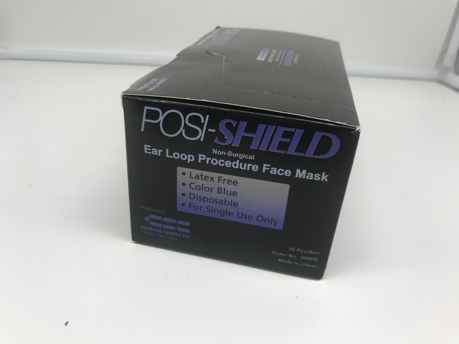 Level 3 Posi Shield Disposable Face Masks Non Surgical 50 CT Misc013