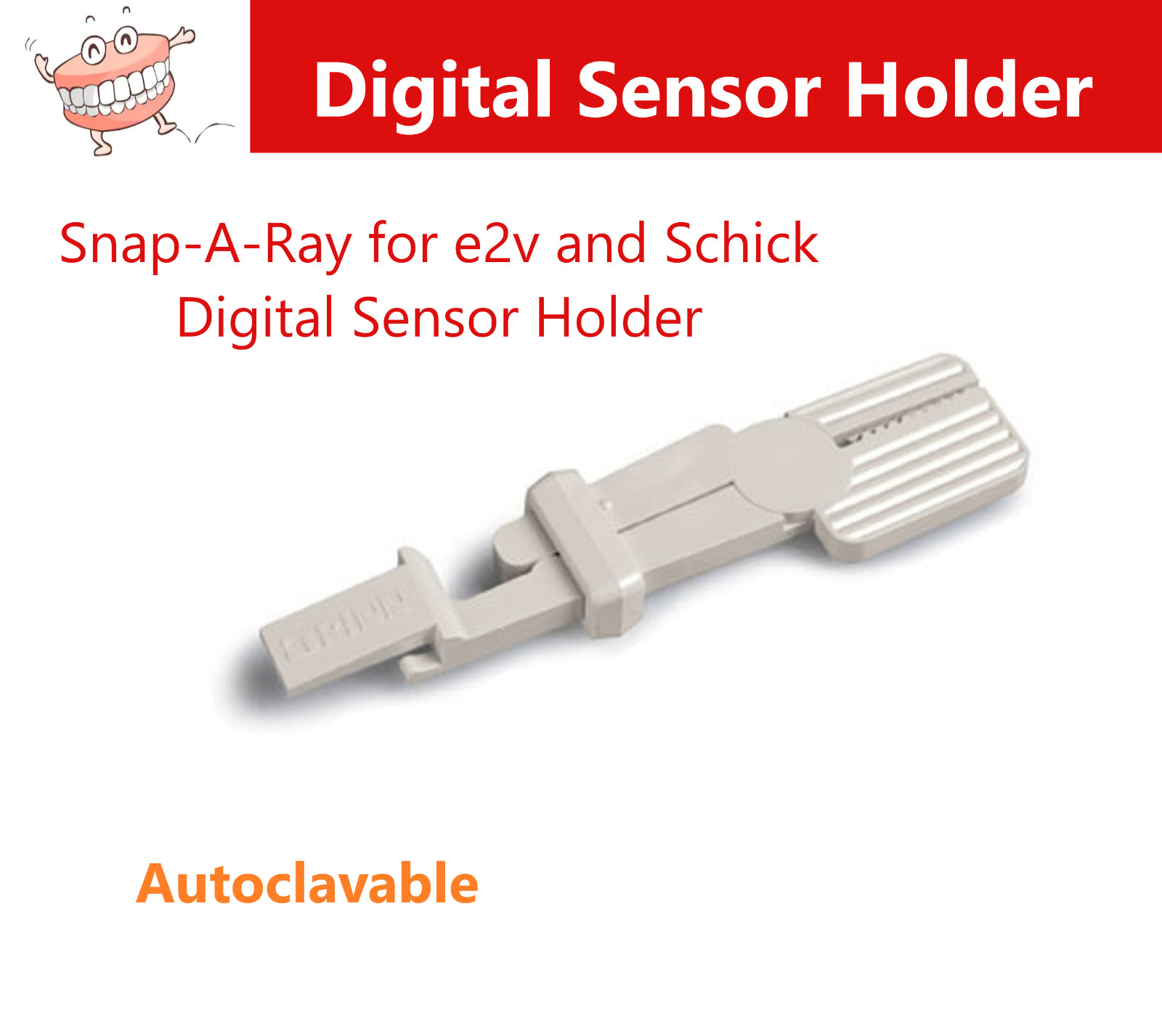 Dental Snap-A-Ray Universal Digital Sensor Holder X-Ray Sensor Holder Fits Shick