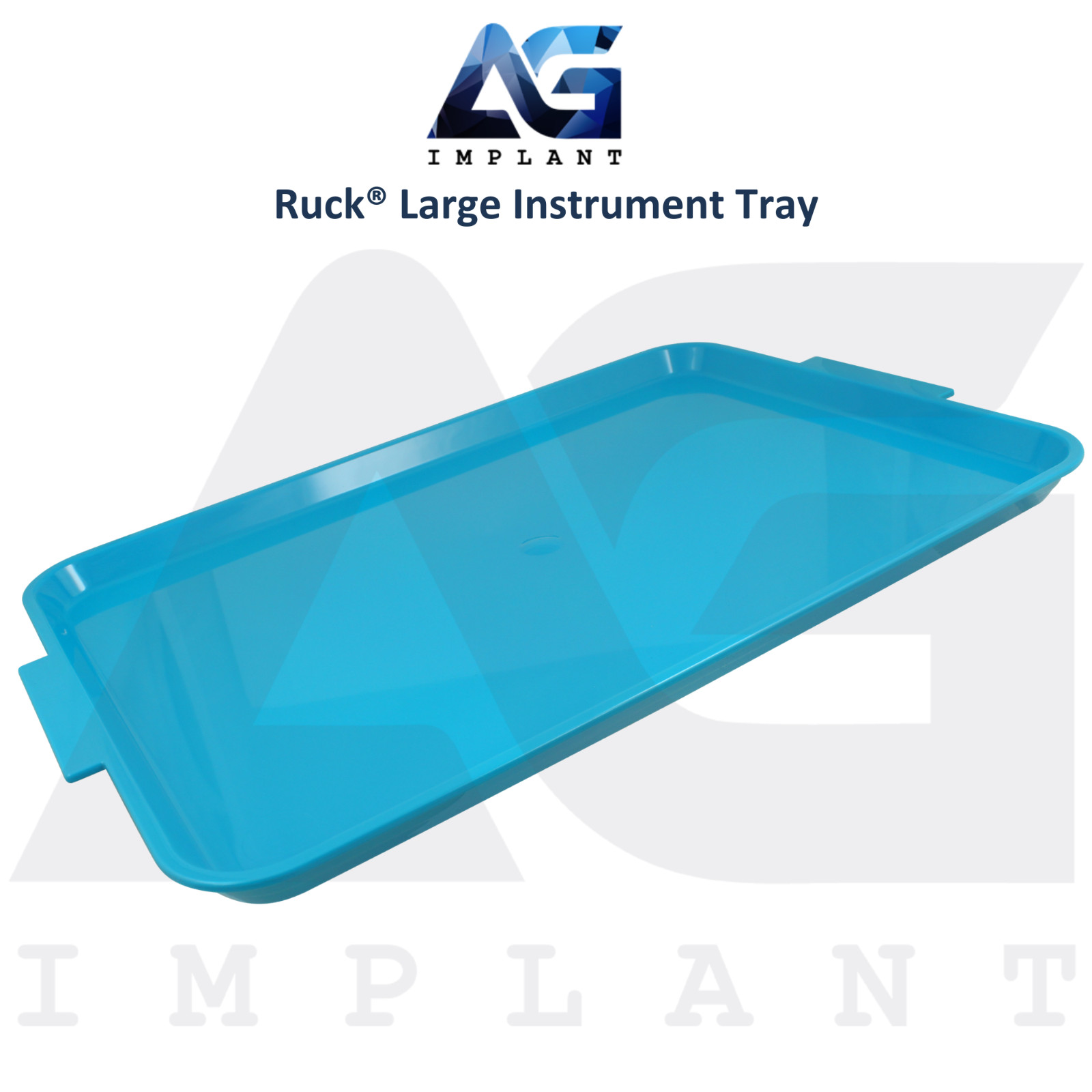 Ruck Large Instrument Tray 240x260x18mm Professional Hygienic Tool Tray