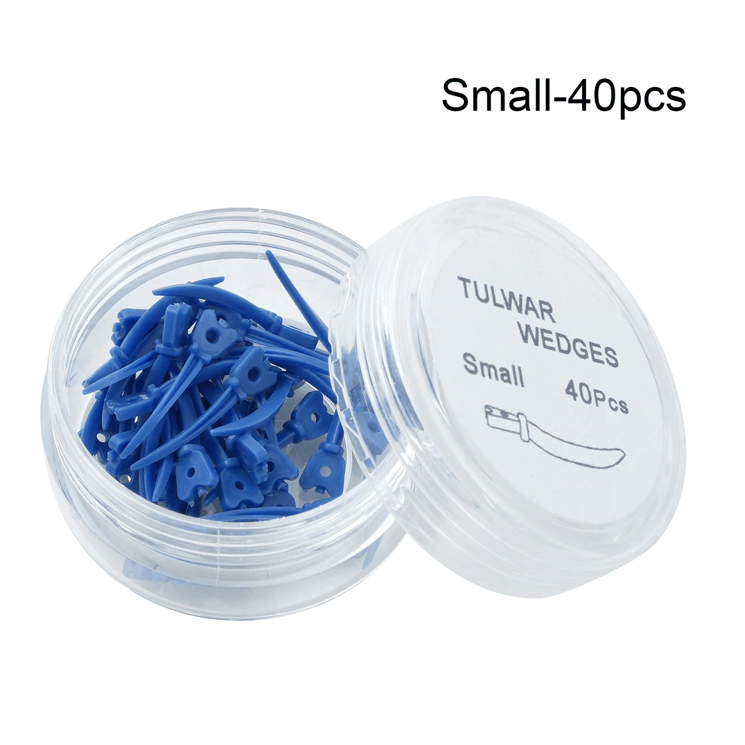 Dental Tulwar Wedges Sectional Matrix System Refill Wedge L/M/S Plastic Wedges