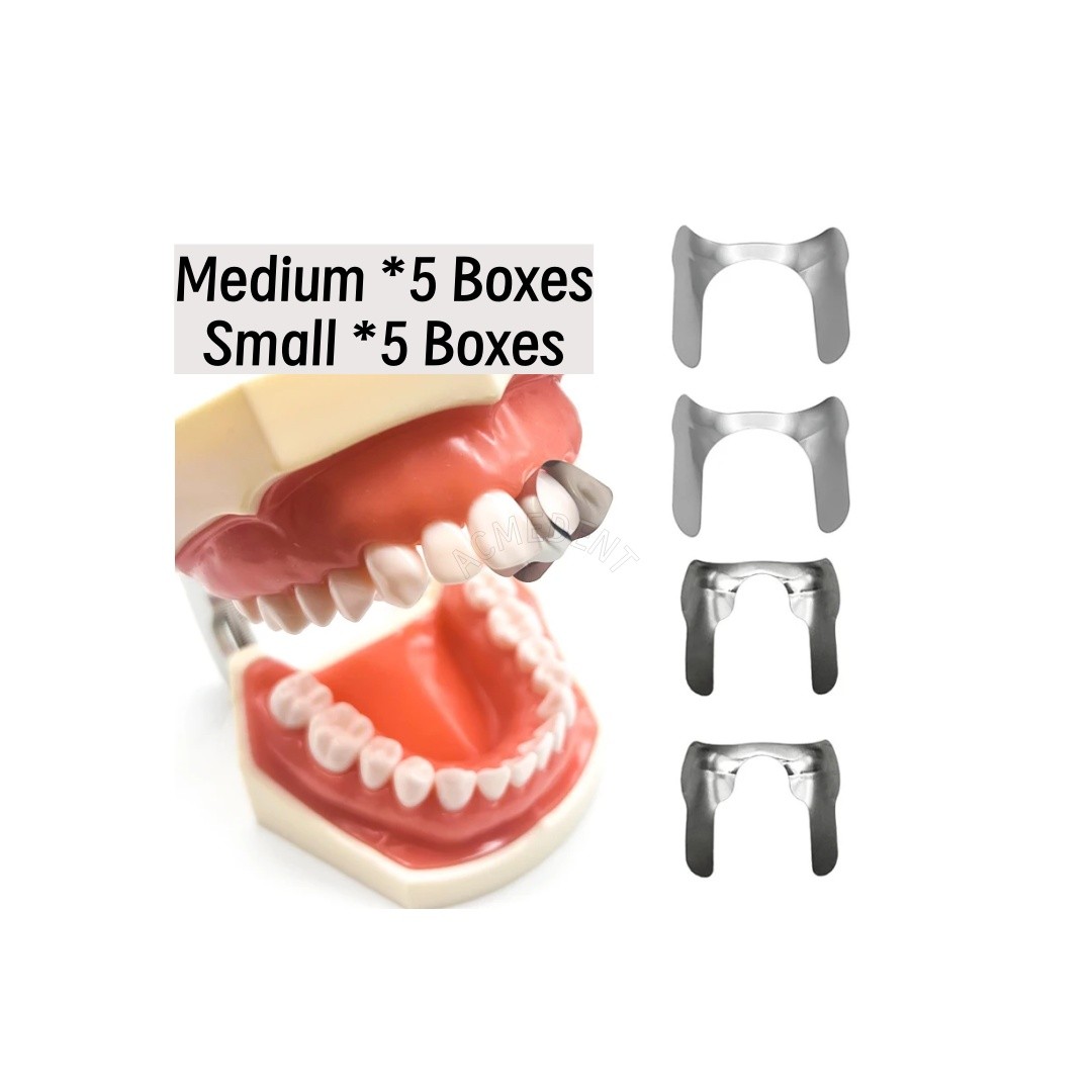 10-Box Dental Anterior Twin Matrices Cervical Matrix Similar Unica TOR VM M/SMAL