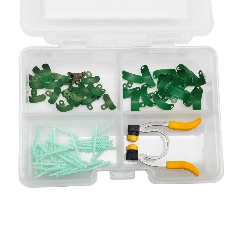Dental Coating Matrix Bands Matrices NITI Pediatric Clamp Ring Adaptive Wedges