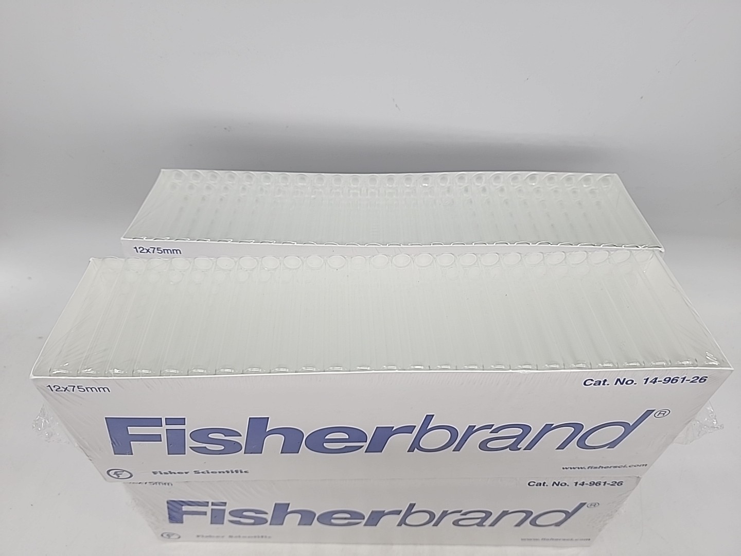 1000 – Fisherbrand 14-961-26 Borosilicate Glass Disposable Culture Tube 12x75mm