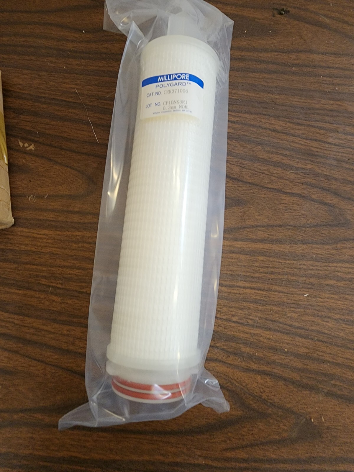 Millipore PolyGuard 0.3um NoM Cartridge Filter CRK371006 Sealed