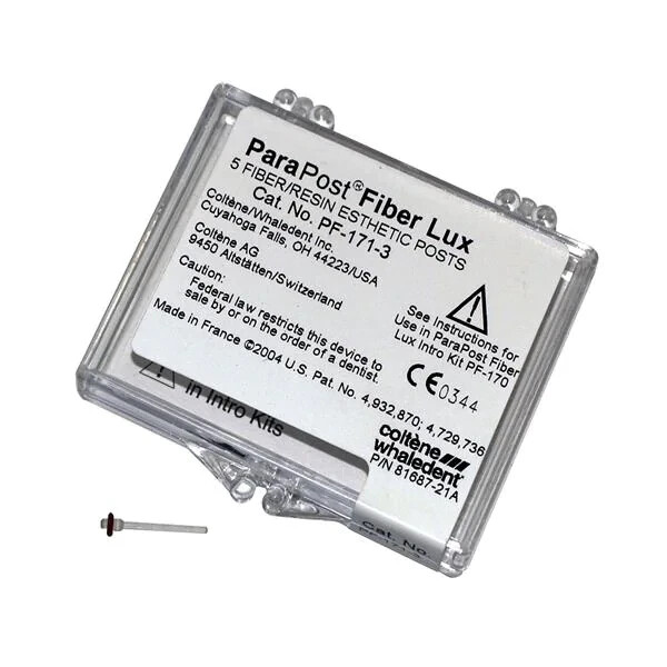 Coltene Dental ParaPost Fiber Lux #3 Brown 5/PK REF:PF1713