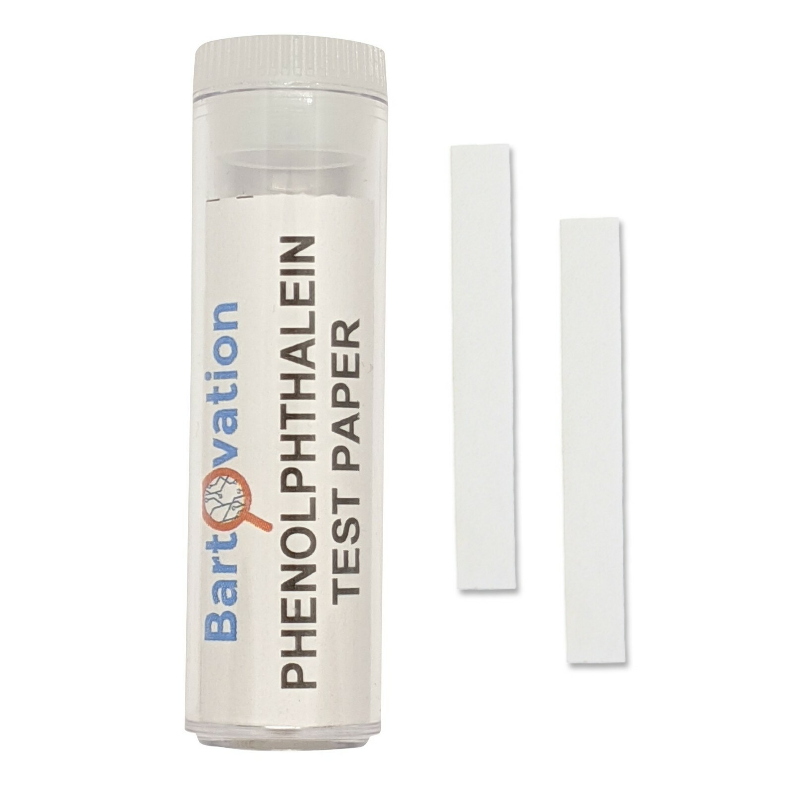 Phenolphthalein Test Paper [Vial of 100 Paper Strips]