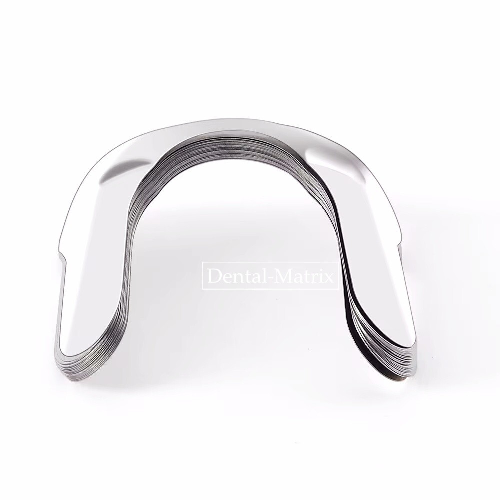 Dental Proximal Anterior Strips Twin Matrices Matrix Strip Sectional Bands 30pcs