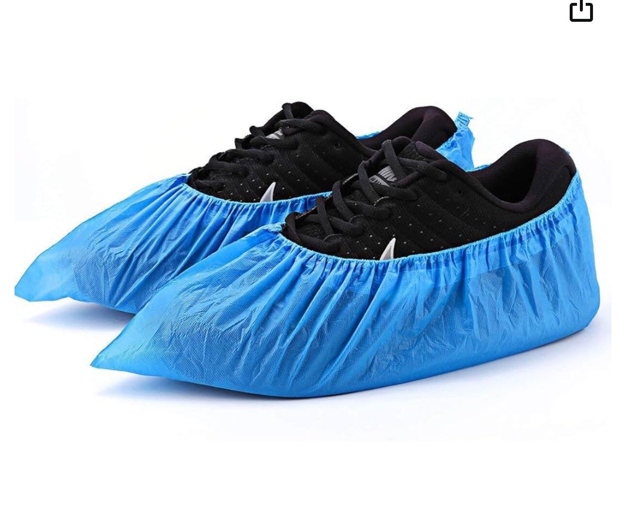 LCPCX Disposable Shoe Covers PE Plastic Special For Shoe Cover Disp 100 Pcs OS