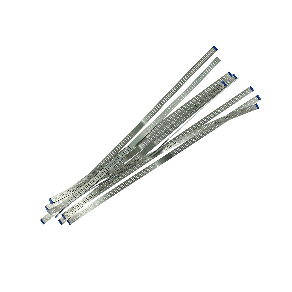 Dental Lab MDT Diamond Single-Sided Perforated 10 Finishing Strips L148mm