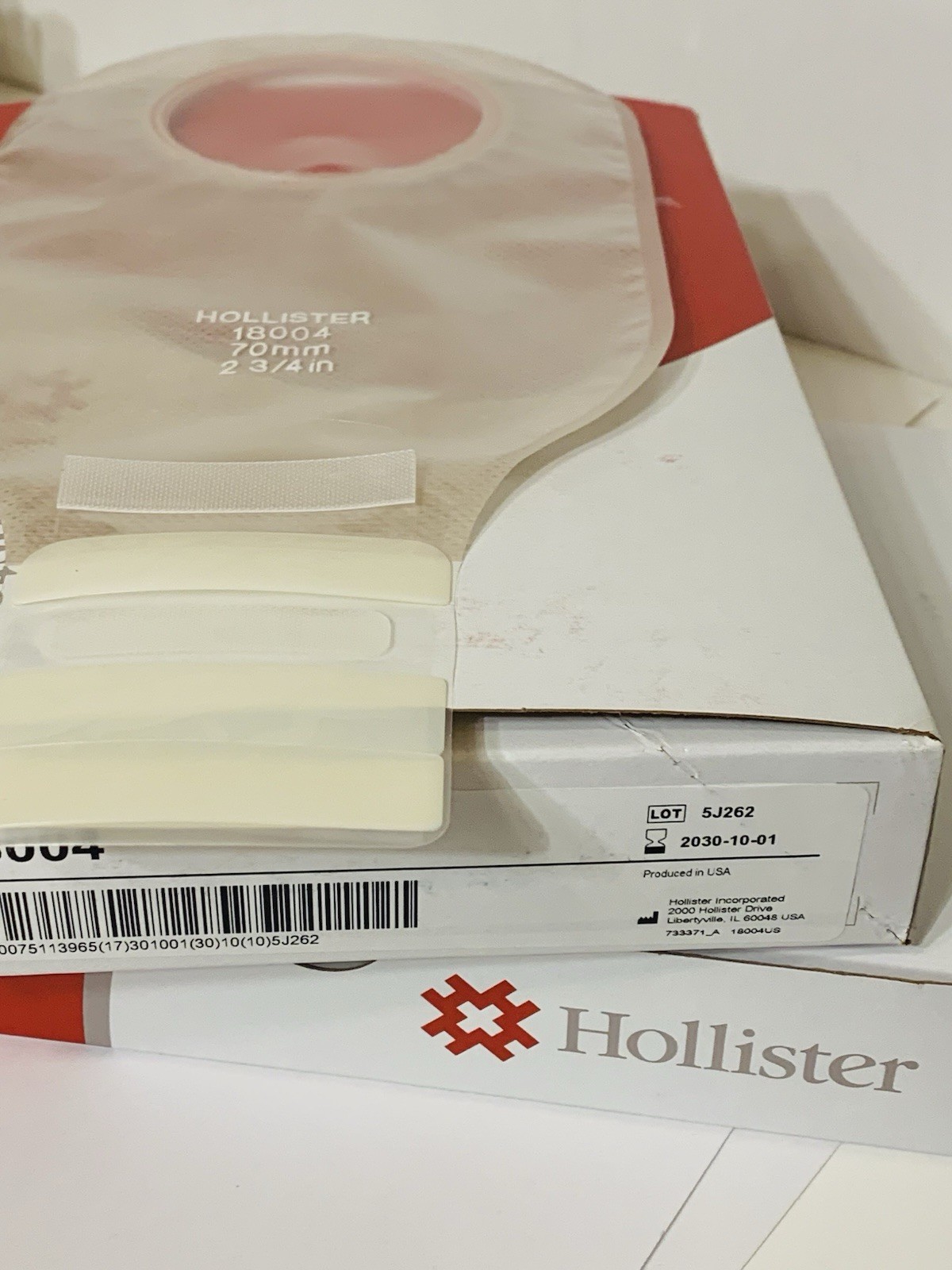 2 BOXES Hollister 18004 New Image 2-Piece colostomy 2BX/10EA Exp2030/10 FRESH