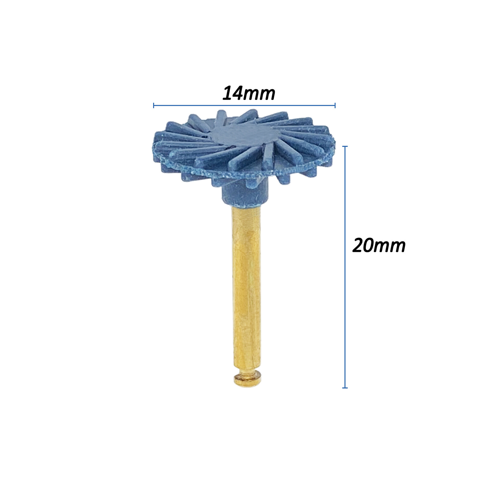 Dental Polishing Kit Composite Resin Disc Spiral Polish Wheel Diamond RA 2.35mm