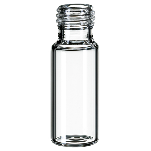 1.5ml Short Thread Vial 32×11.6mm (clear), wide opening, pk.100 (MFR 1109 0500)