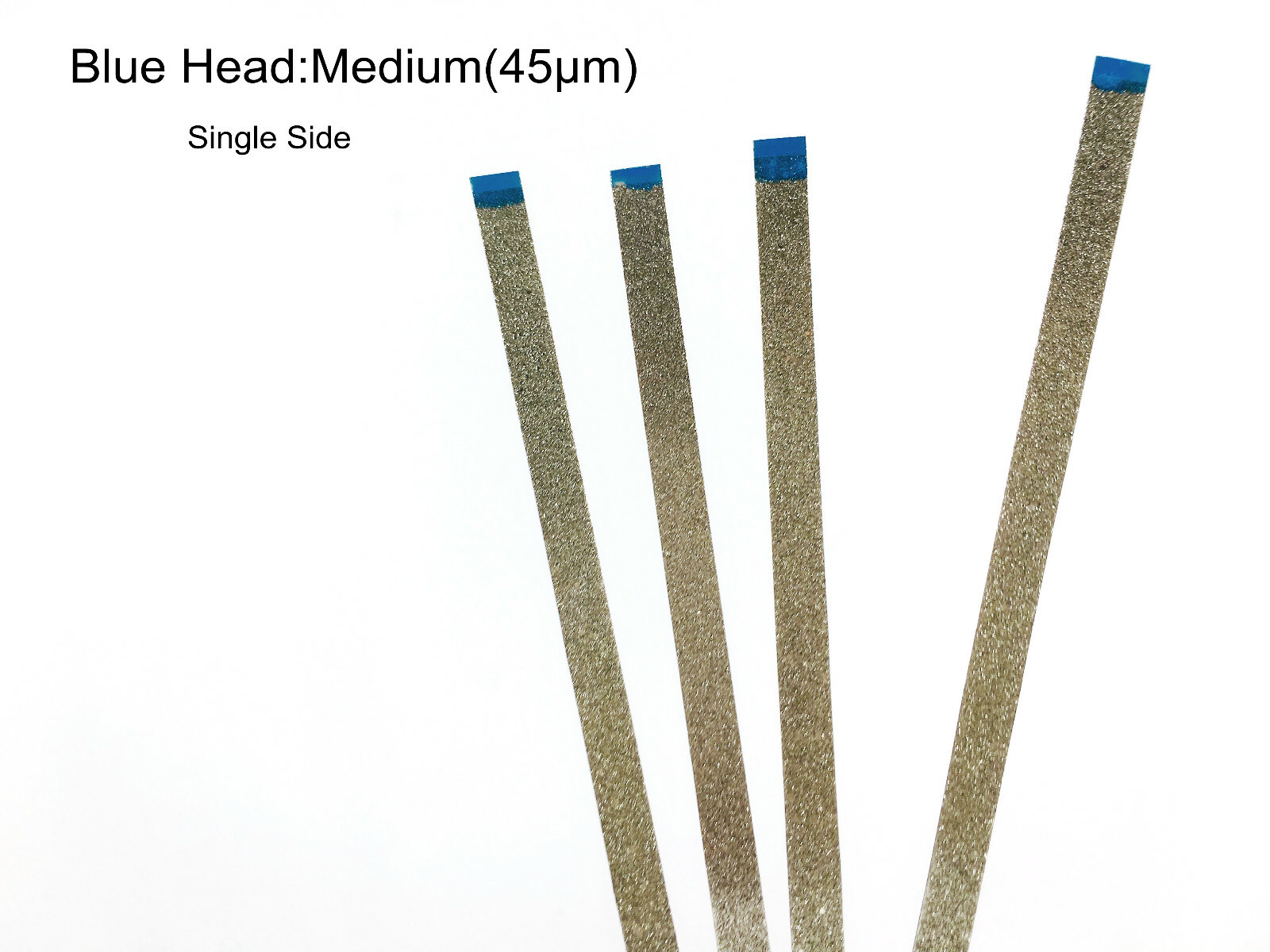 New Dental Single Side Diamond Polishing Finishing Strips Metal Polishing Sands