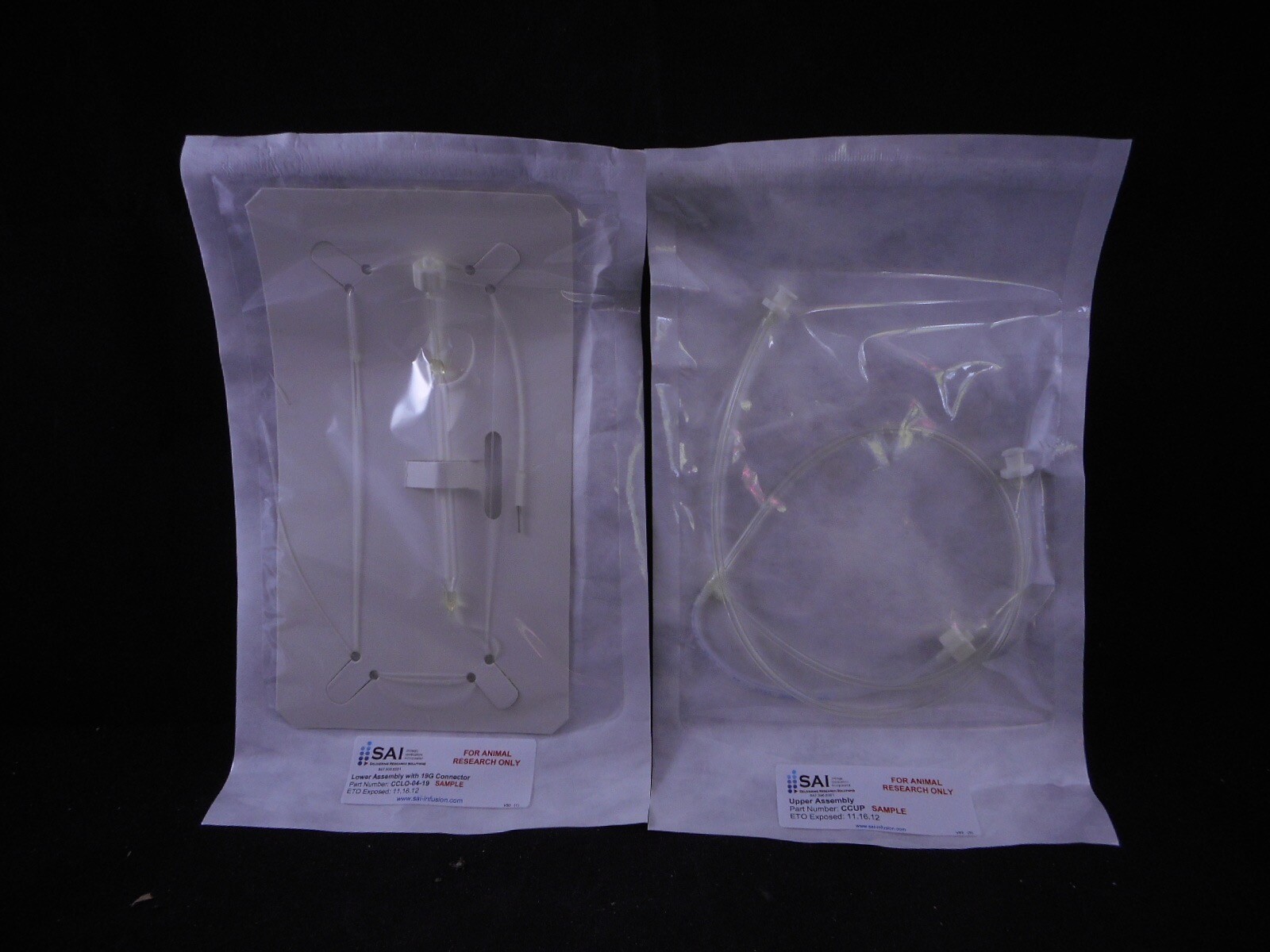 SAI Laboratory Lower and Upper Assembly w/ 19 Gauge Connector CCLO-04-19
