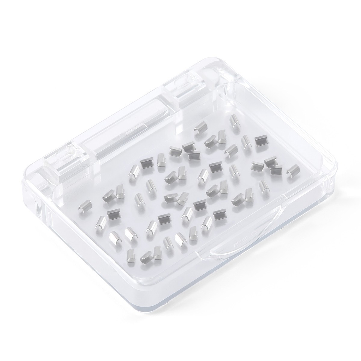 50Pcs Dental médico Ortodoncia Crimpable Paras Split/Mini Type Crimpable Stops
