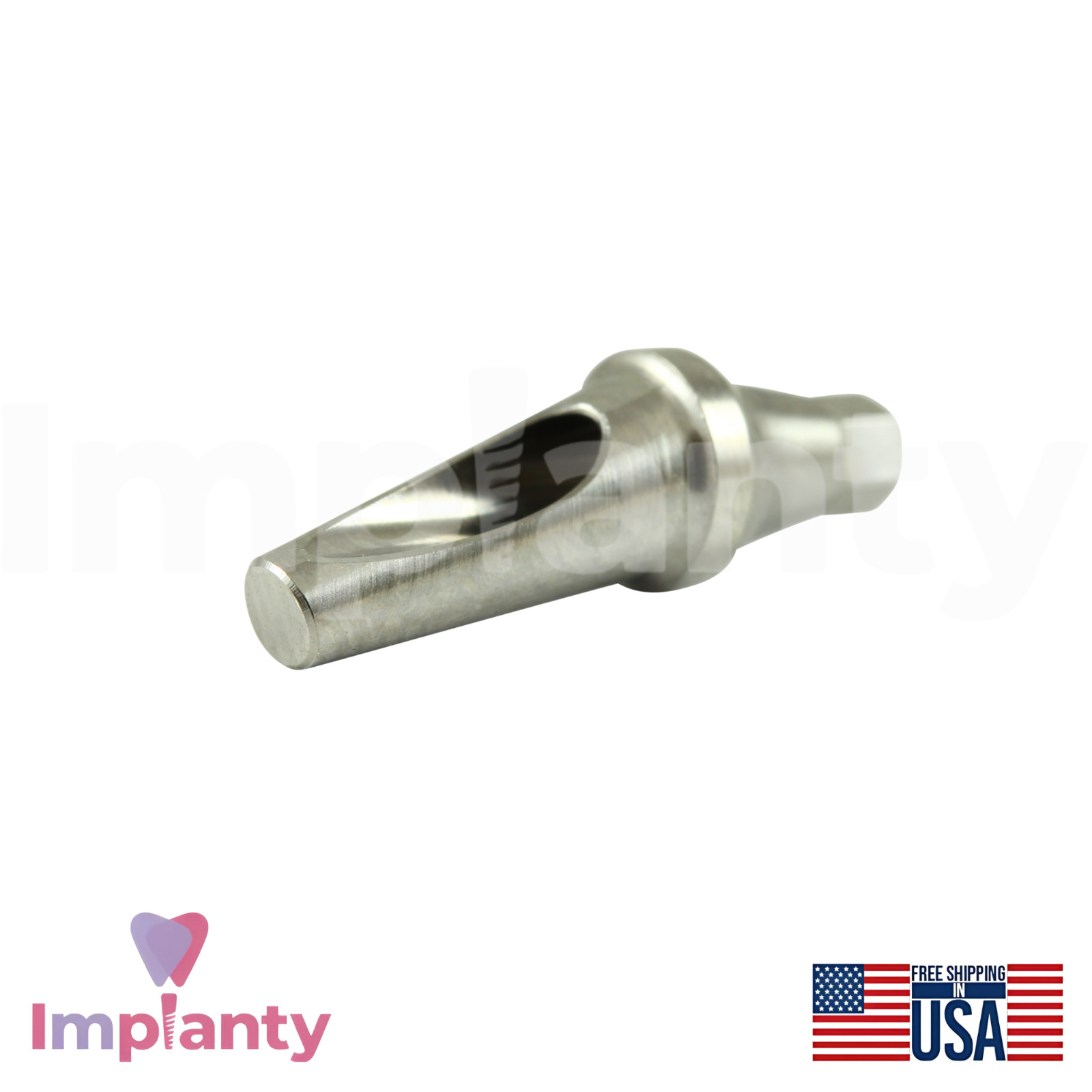 0sstemTS Compatible Mini Platform Angled Anatomic Dental Prosthetic 17°