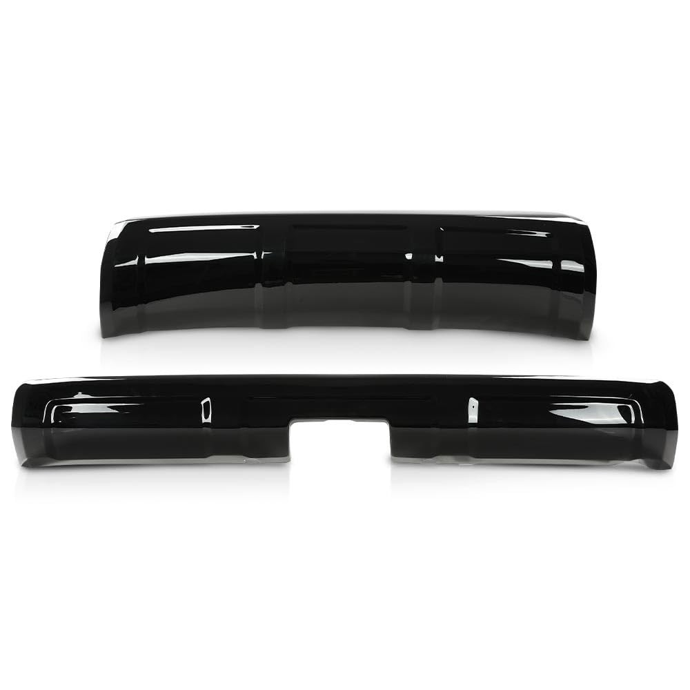 Front Rear Lower Valance Bumper Cover for Toyota 4Runner TRD 2014-2023 Glossy Bl