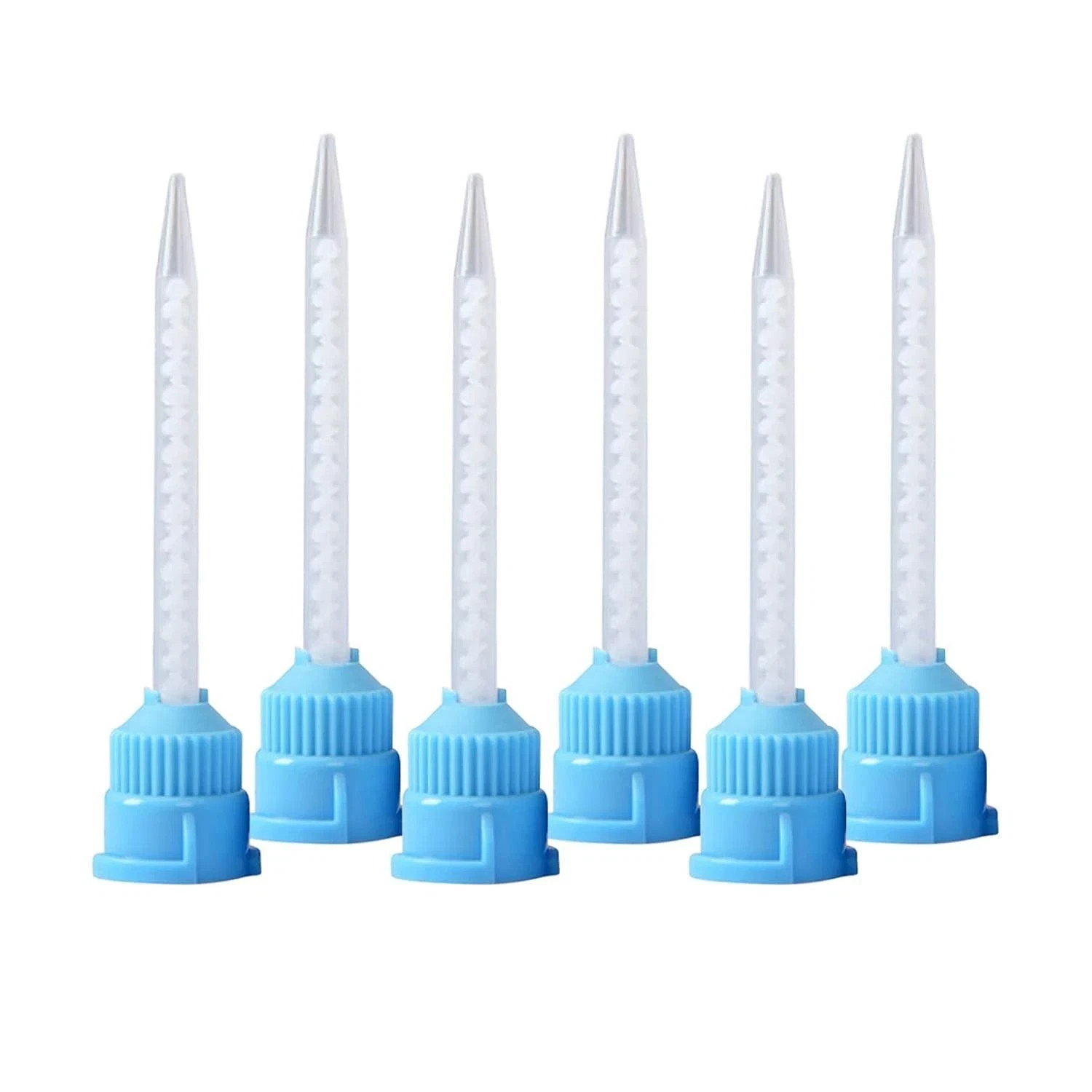 100PCS Dental Mixing Tips for Impression Material C&B Cements Temporary Crowns
