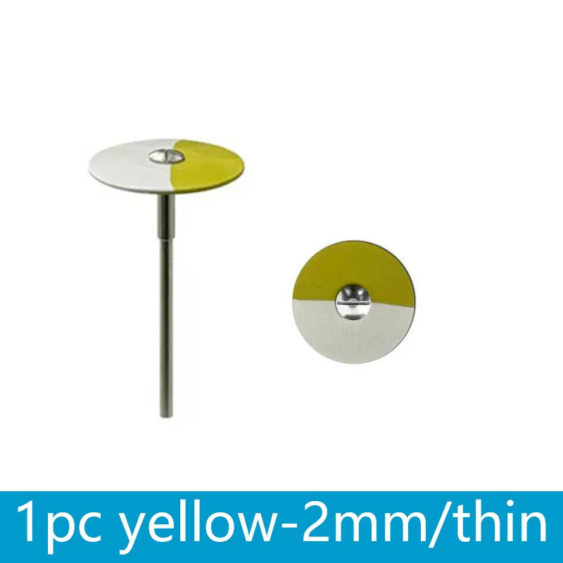 Dental Rubber Diamond Polisher Wheel Disc HP For Porcelain Zirconia Porcelain