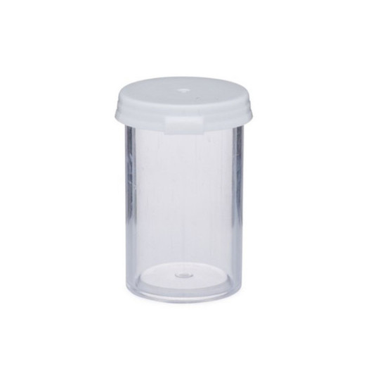 Plastic Snap Cap Vials – 3.5 Dram Polystyrene -40mmx23mm (15 pcs.)