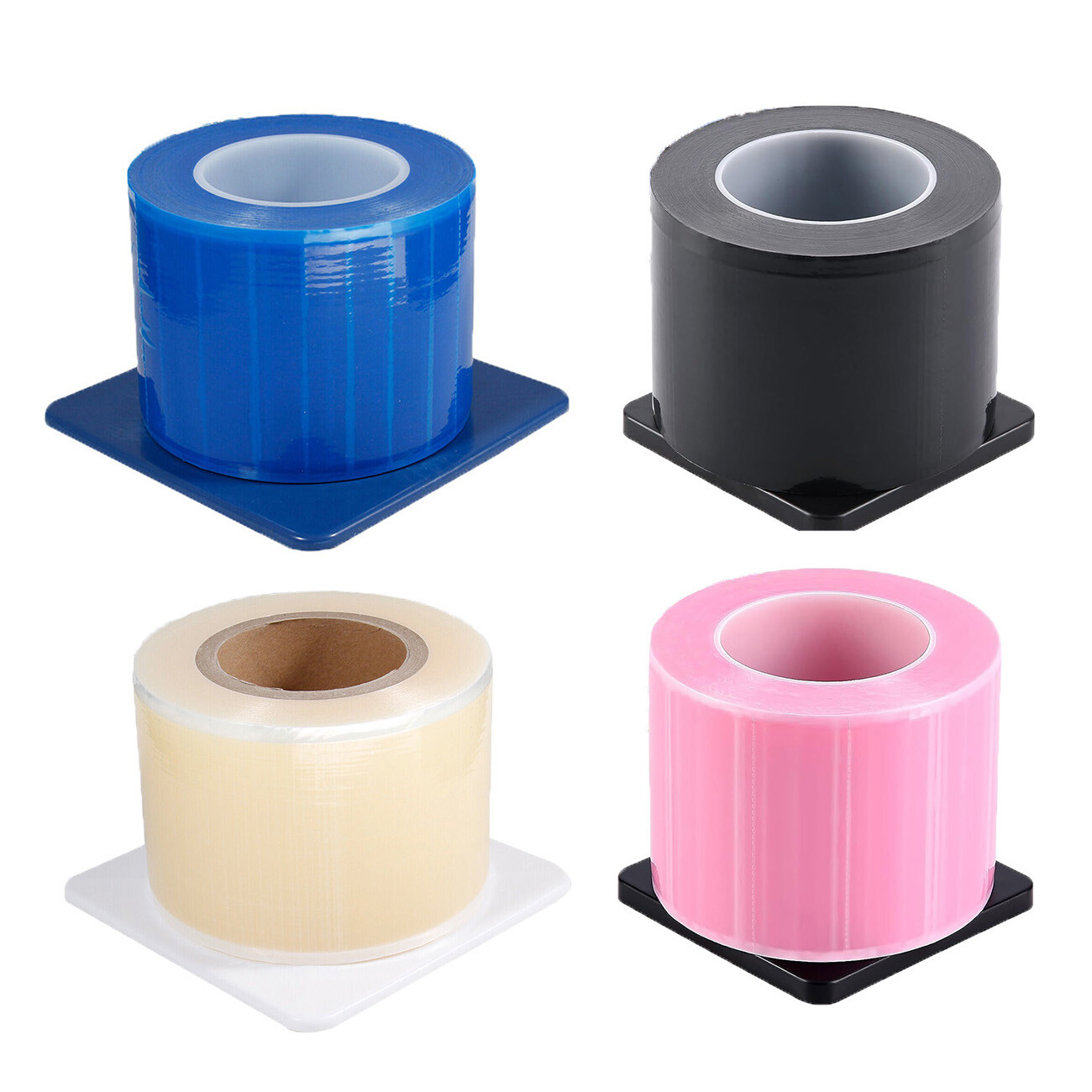 6 Rolls JMU Dental Barrier Film Medical Tape Roll Adhesive 1200 Sheets 4″x6″