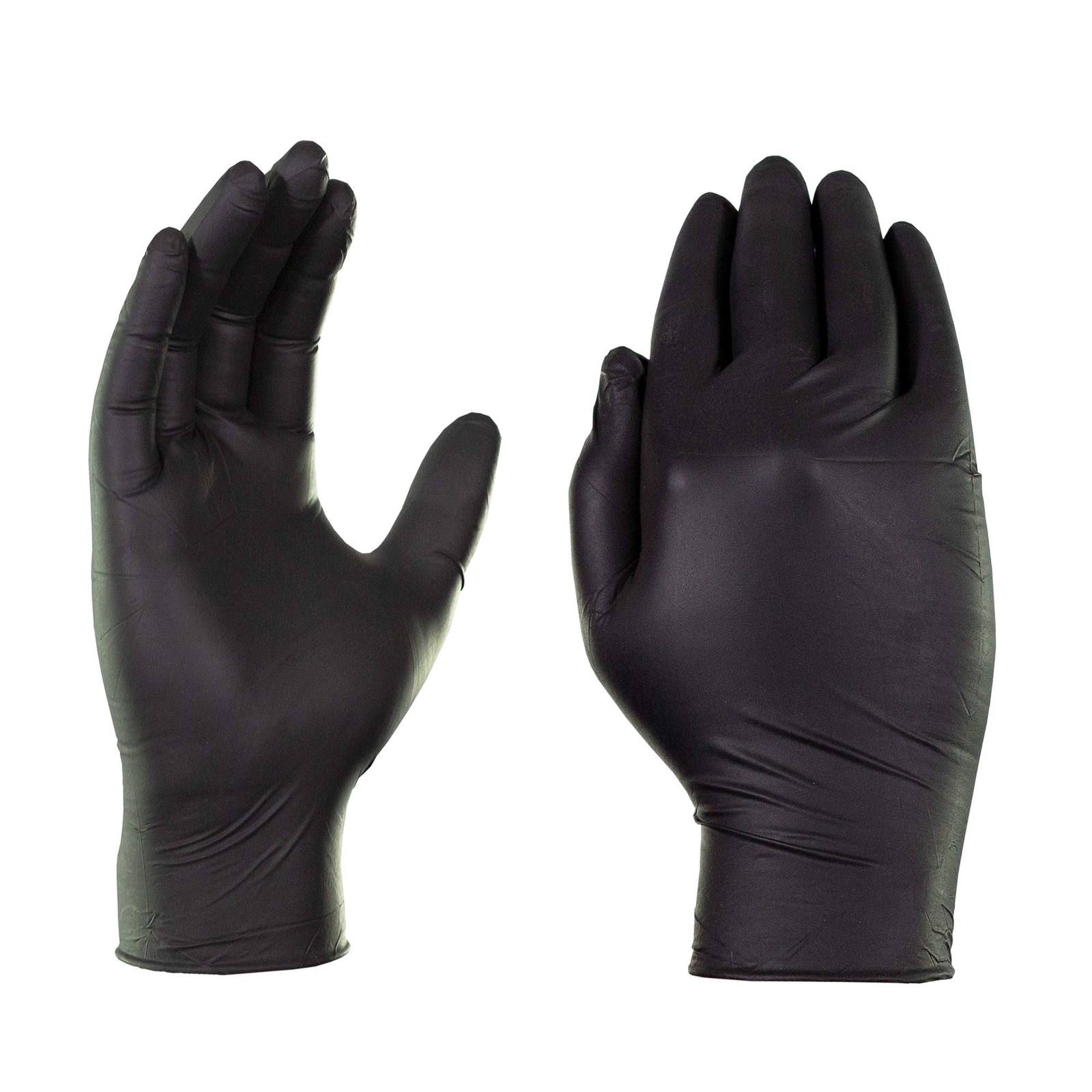 Black Nitrile Disposable Industrialgrade Gloves Mil Latex And Powderfree Foodsaf